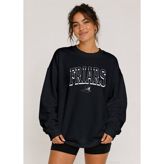 Providence College Mega Shadow BTB Crewneck - Black