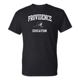 Providence Friars Arch Logo Education T-Shirt - Black