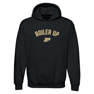 Purdue Boiler Up Arc JA BTB Fleece Hoodie - Black