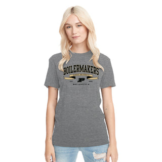 Purdue Ribbon Flight NLA Triblend T-Shirt - Premium Heather
