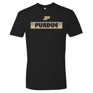 Purdue Split Bar NLA T-Shirt - Black