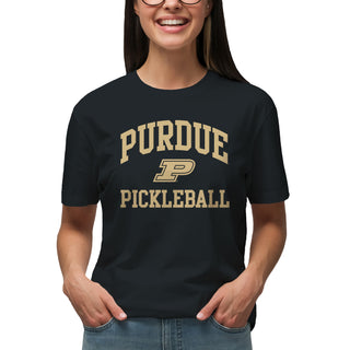 Purdue Boilermakers Arch Logo Pickleball T-Shirt - Black