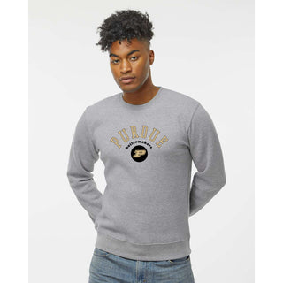 Purdue Old School Slam JA BTB Fleece Crewneck - Oxford