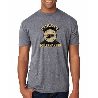Purdue Basketball Shootout NLA Triblend T-Shirt - Premium Heather