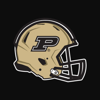 Purdue Boilermakers Football Helmet EMB JA BTB 1/4-Zip Sweatshirt
