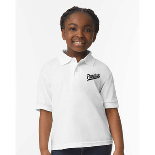 Purdue Script EMB Youth Dryblend Jersey Polo