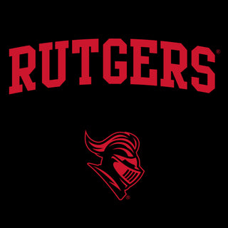 Rutgers University Scarlet Knights Arch Logo Women's T-Shirt - Black