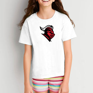 Rutgers University Scarlet Knights Primary Logo Youth T-Shirt - White