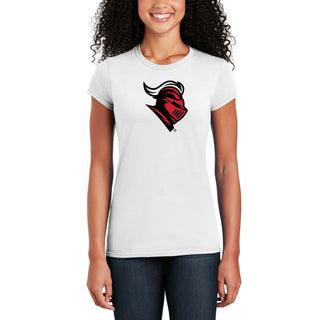 Rutgers University Scarlet Knights Primary Logo Women's T-Shirt - White