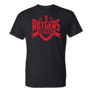 Rutgers Scarlet Knights Football Rush T-Shirt - Black