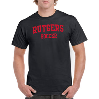 Rutgers Scarlet Knights Arch Logo Soccer T-Shirt - Black
