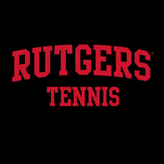 Rutgers Scarlet Knights Arch Logo Tennis Hoodie - Black