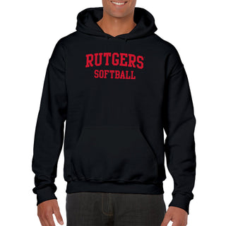Rutgers Scarlet Knights Arch Logo Field Hockey Hoodie - Black