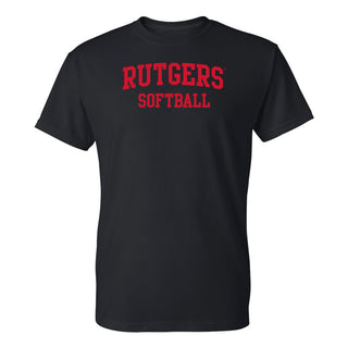 Rutgers Scarlet Knights Arch Logo Field Hockey T-Shirt - Black