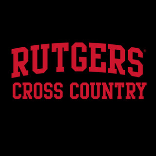 Rutgers Scarlet Knights Arch Logo Cross Country T-Shirt - Black