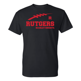 Rutgers Scarlet Knights Football Horizon T-Shirt - Black