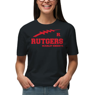 Rutgers Scarlet Knights Football Horizon T-Shirt - Black