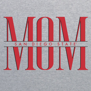 San Diego State Aztecs Classic Mom Crewneck Sweatshirt - Sport Grey