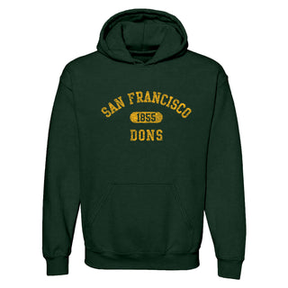 San Francisco Dons Athletic Arch Hoodie - Forest
