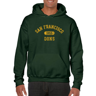 San Francisco Dons Athletic Arch Hoodie - Forest