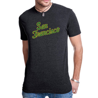 San Francisco Dons Script Logo NLA Triblend T-Shirt