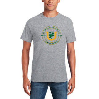 San Francisco Dons 1855 Shield Logo T-Shirt - Sport Grey