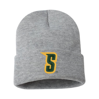 Siena University Primary Logo EMB Cuffed Knit Beanie