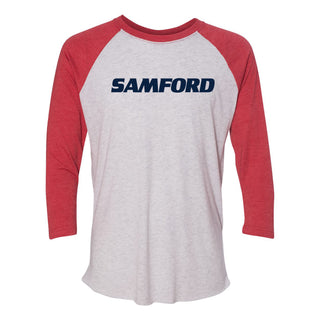 Samford Basic Block 3/4 Sleeve Raglan