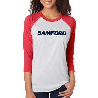 Samford Basic Block 3/4 Sleeve Raglan