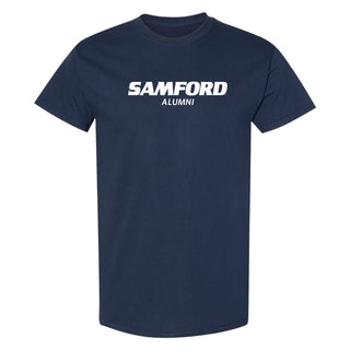 Samford Alumni Block T-Shirt - Navy