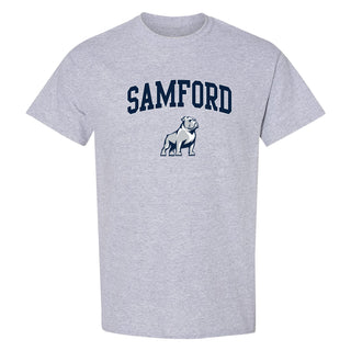 Samford Arch Logo T-Shirt - Sport Grey
