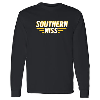 Southern Mississippi Basic Block Long Sleeve - Black