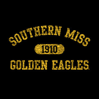 Southern Mississippi Athletic Arch Hoodie - Black
