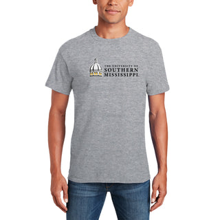 Southern Mississippi Institutional Logo T-Shirt - Sport Grey
