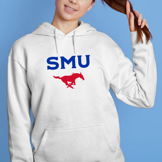 Southern Methodist University Mustangs Arch Logo Hoodie