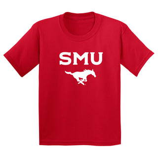 Southern Methodist University Mustangs Arch Logo Youth T-Shirt