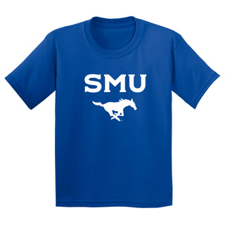 Southern Methodist University Mustangs Arch Logo Youth T-Shirt