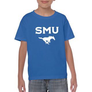 Southern Methodist University Mustangs Arch Logo Youth T-Shirt