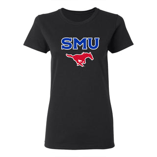 Southern Methodist University Mustangs Arch Logo Women's T-Shirt