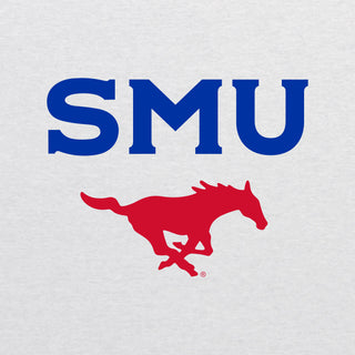 Southern Methodist University Mustangs Arch Logo NLA Triblend T-Shirt