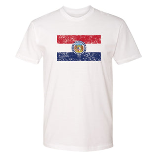 Missouri State Flag NLA T-Shirt - White