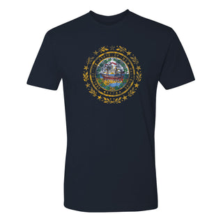 New Hampshire State Flag NLA T-Shirt - Midnight Navy