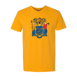 New Jersey State Flag NLA T-Shirt - Gold