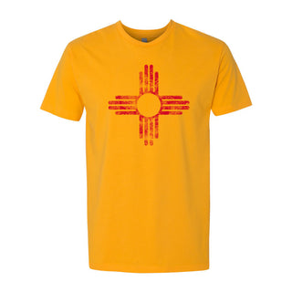New Mexico State Flag NLA T-Shirt - Gold