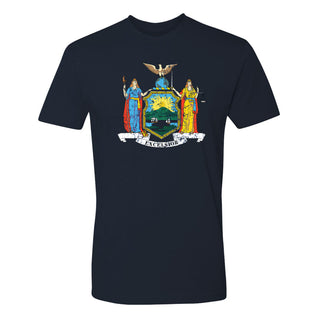 New York State Flag NLA T-Shirt - Midnight Navy