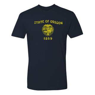 Oregon State Flag NLA T-Shirt - Midnight Navy