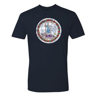 Virginia State Flag NLA T-Shirt - Midnight Navy