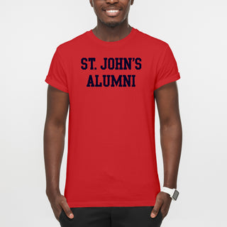 St John's Red Storm Alumni Block T-Shirt - Red
