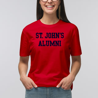 St John's Red Storm Alumni Block T-Shirt - Red