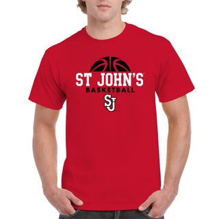 St John's University Red Storm Basketball Hype T-Shirt - Red